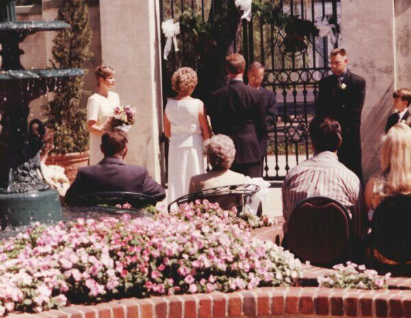 Saying the vows