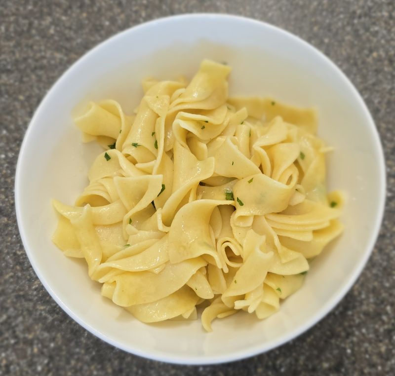 Buttered
        Noodles